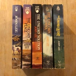Unicorn Saga Series by John Lee Bundle of Five Books Fantasy